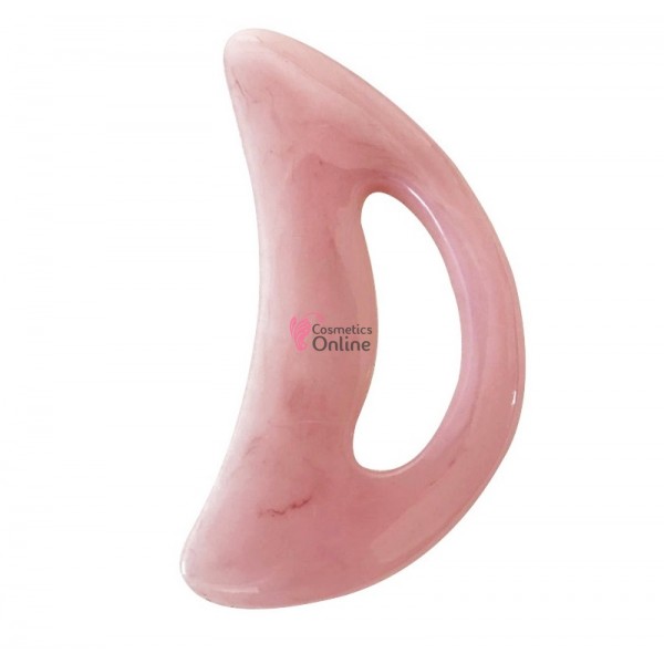 Accesoriu pentru masaj terapeutic Gua Sha Cod GH022AA Roz